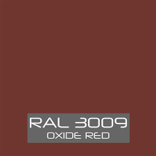 RAL 3009 Oxide Red Aerosol Paint